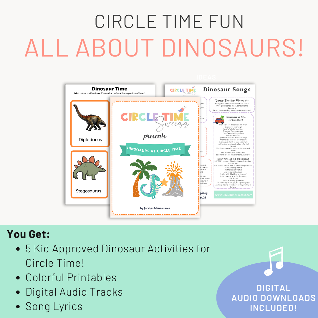 dinosaur songs for circle time